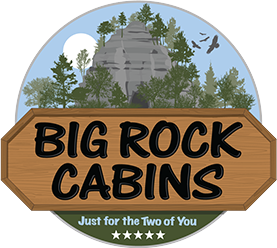 Ohio Hot Tub Cabin Getaway Weekend for Romantic Couples Honeymoon Lodging or Anniversary near Big Rock